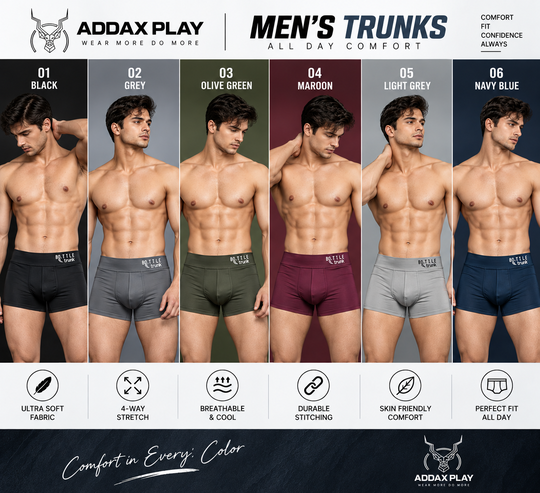 Bottle Trunks | 6 Colour Combo Pack