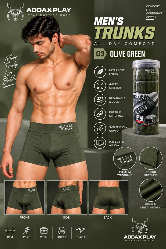 Bottle Trunks | 6 Colour Combo Pack