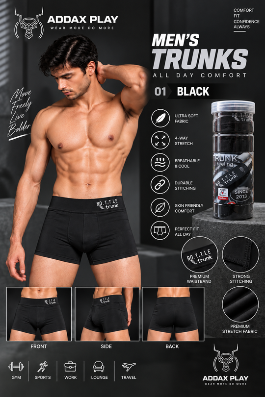 Bottle Trunks | 6 Colour Combo Pack