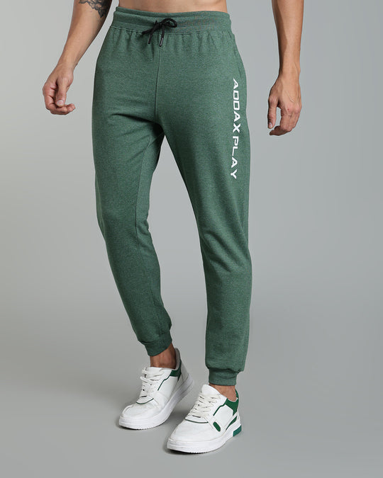 Premium Men’s Cotton Jogger Pants - Classic Green