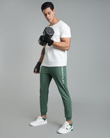 Premium Men’s Cotton Jogger Pants - Classic Green