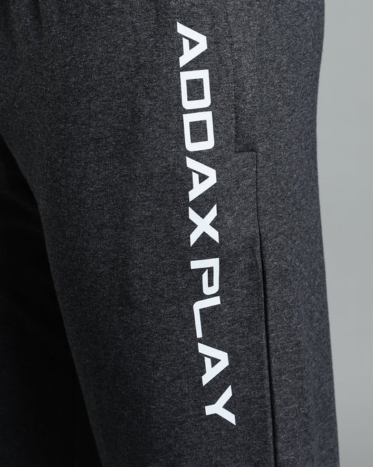 Premium Men’s Cotton Jogger Pants - Dark Grey