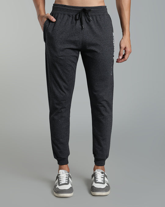 Premium Men’s Cotton Jogger Pants - Dark Grey