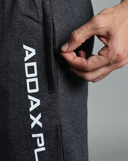 Premium Men’s Cotton Jogger Pants - Dark Grey