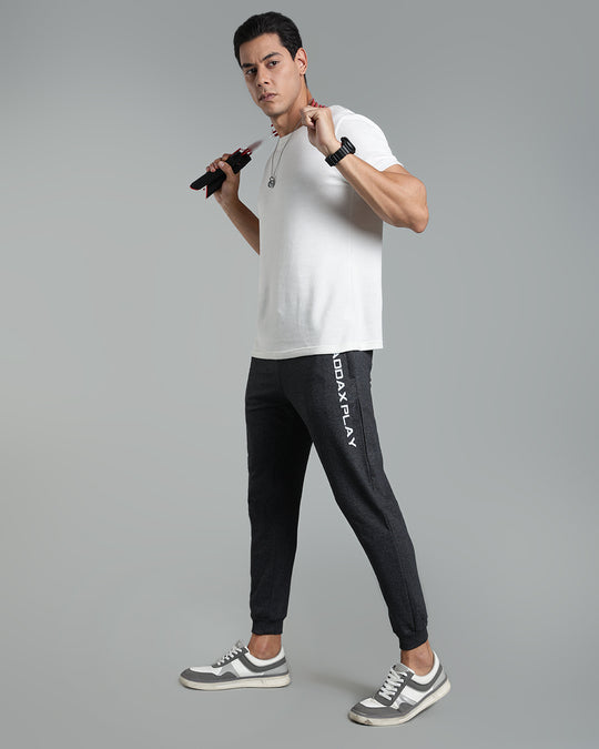 Premium Men’s Cotton Jogger Pants - Dark Grey