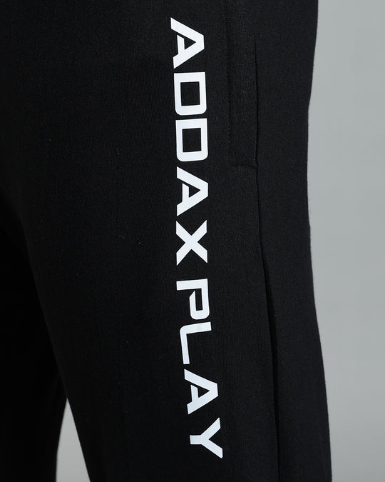 Premium Men’s Cotton Jogger Pants - Black