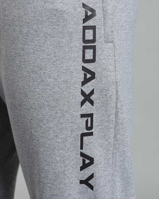 Premium Men’s Cotton Jogger Pants - Ass Grey
