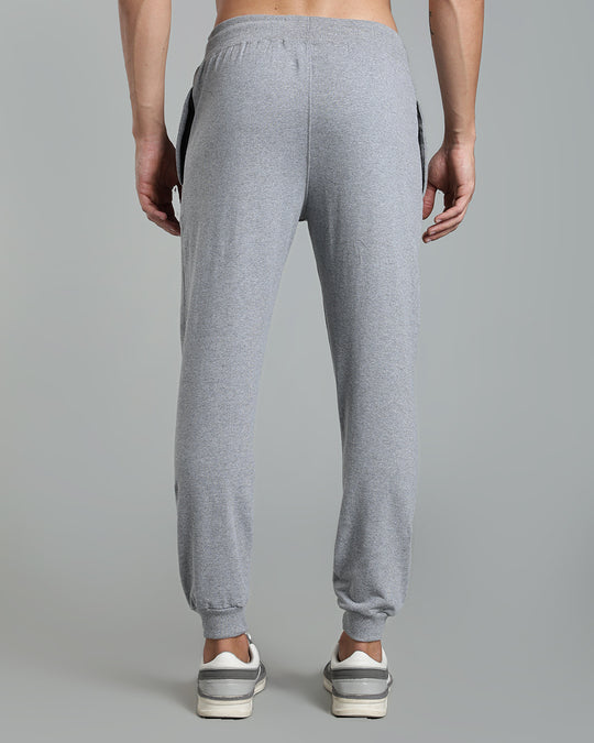 Premium Men’s Cotton Jogger Pants - Ass Grey