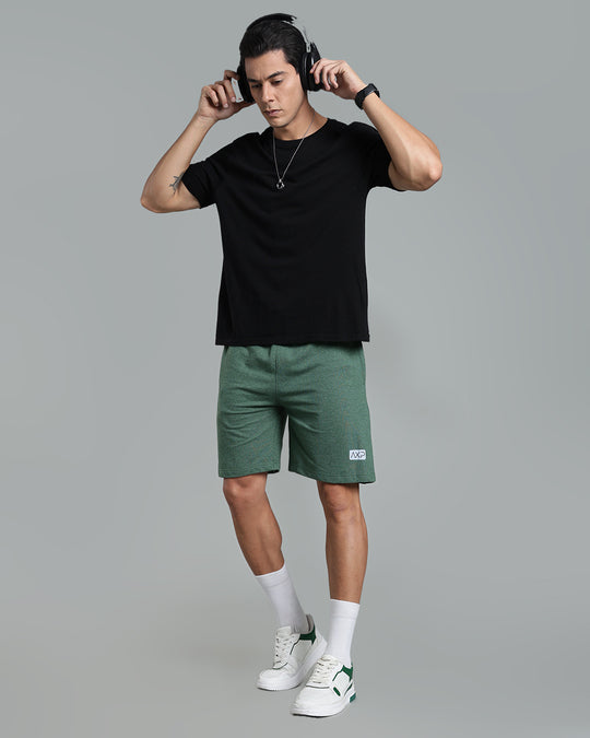 Men’s Premium Cotton Shorts - Classic Green
