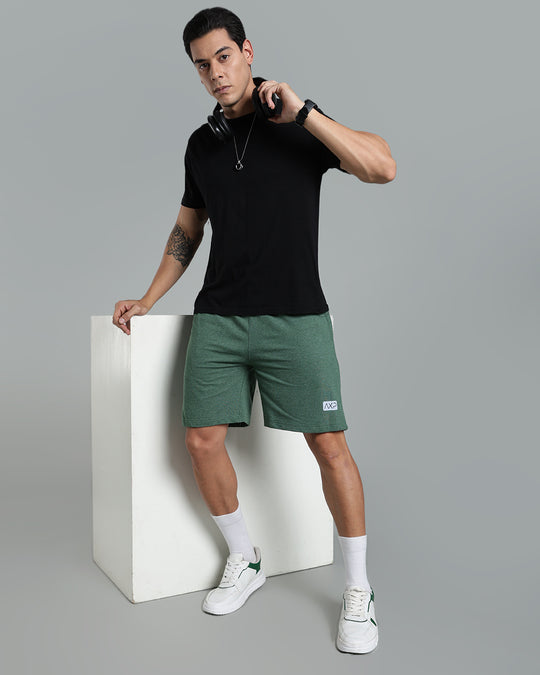 Men’s Premium Cotton Shorts - Classic Green