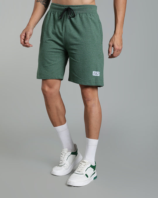 Men’s Premium Cotton Shorts - Classic Green