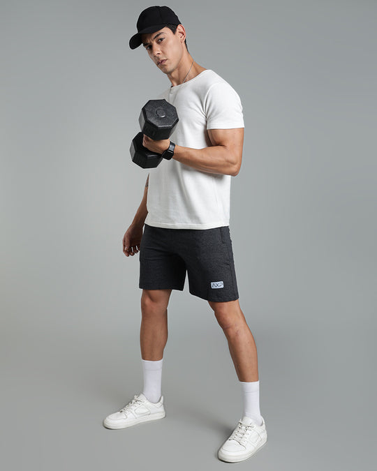 Men’s Premium Cotton Shorts - Dark Gery