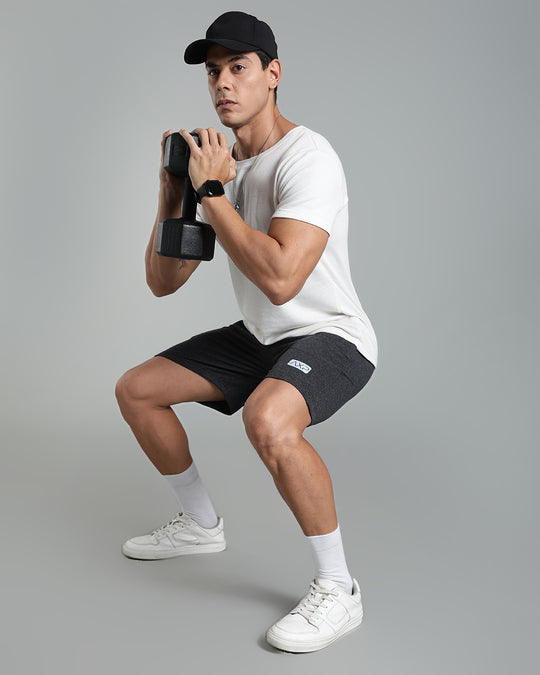 Men’s Premium Cotton Shorts - Dark Gery