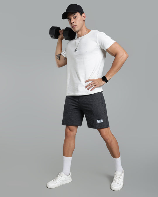 Men’s Premium Cotton Shorts - Dark Gery