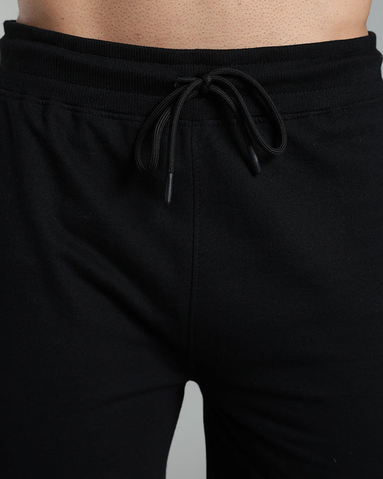Men’s Premium Cotton Shorts  - Black