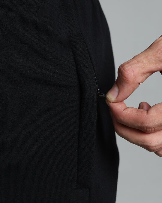 Men’s Premium Cotton Shorts  - Black