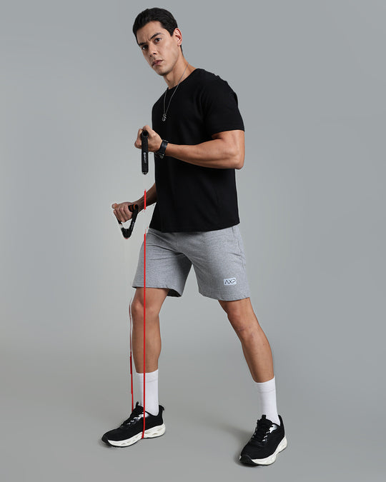Men’s Premium Cotton Shorts - Ass Grey