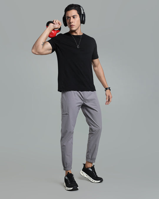 Stainproof Travel Joggers - Ash Grey