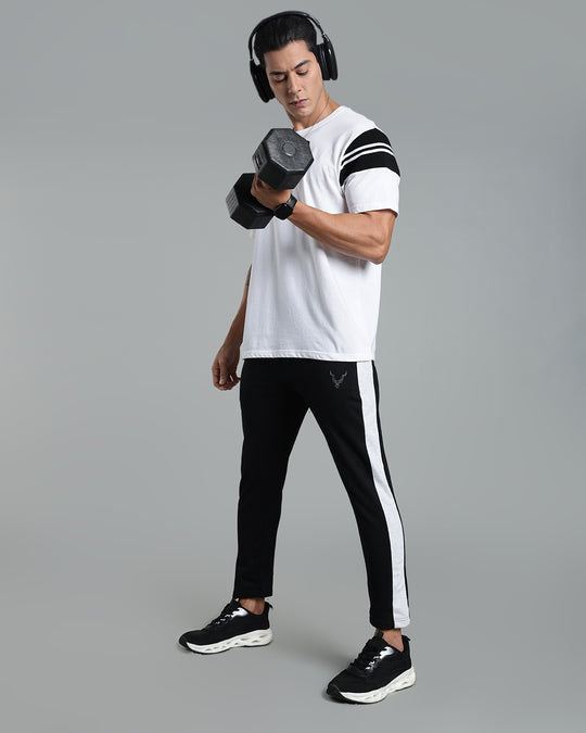 Air Lite Cotton Jogger Pants Version (2) - Black