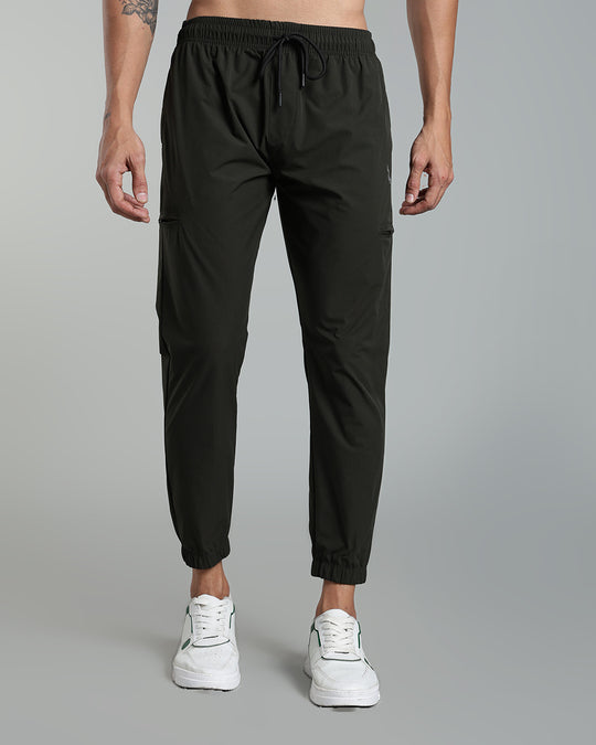 Stainproof Travel Joggers - Dark Green