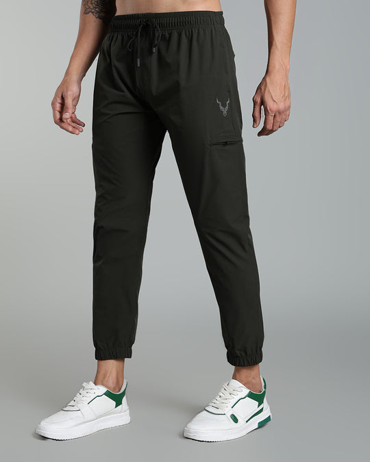 Stainproof Travel Joggers - Dark Green