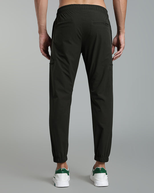 Stainproof Travel Joggers - Dark Green