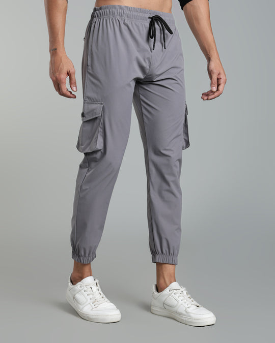 Stain-Proof Travel Cargo Pant - Ash Grey