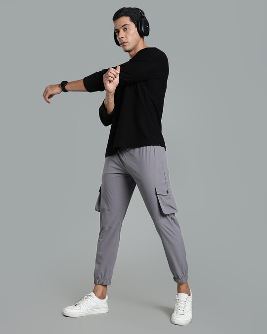 Stain-Proof Travel Cargo Pant - Ash Grey
