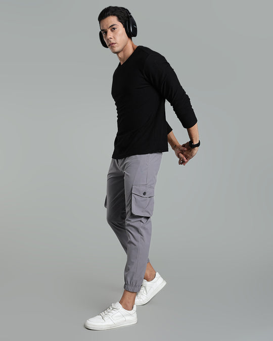 Stain-Proof Travel Cargo Pant - Ash Grey