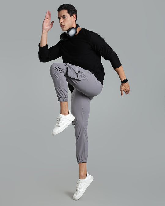 Stain-Proof Travel Cargo Pant - Ash Grey