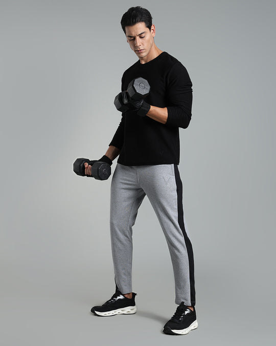 Air Lite Cotton Jogger Pants Version (2)  - Ash Grey