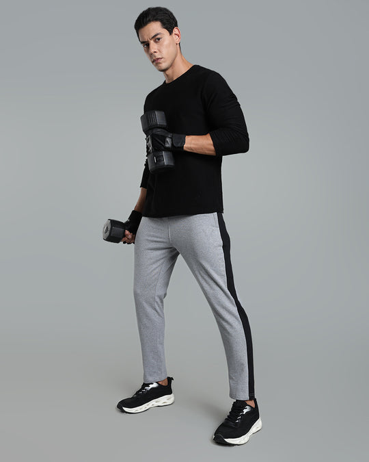 Air Lite Cotton Jogger Pants Version (2)  - Ash Grey