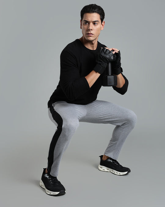 Air Lite Cotton Jogger Pants Version (2)  - Ash Grey