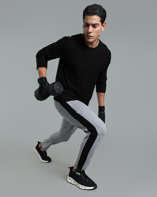 Air Lite Cotton Jogger Pants Version (2)  - Ash Grey