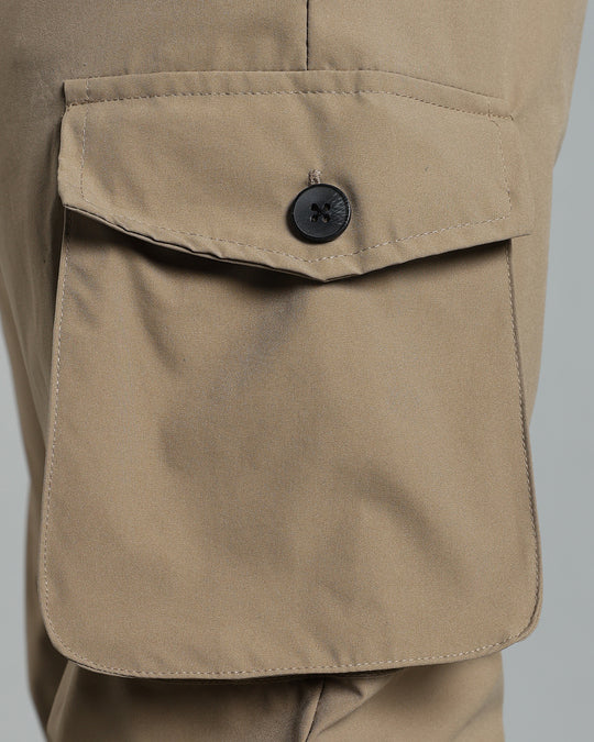 Stain-Proof Travel Cargo Pant - Khaki