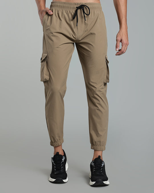 Stain-Proof Travel Cargo Pant - Khaki