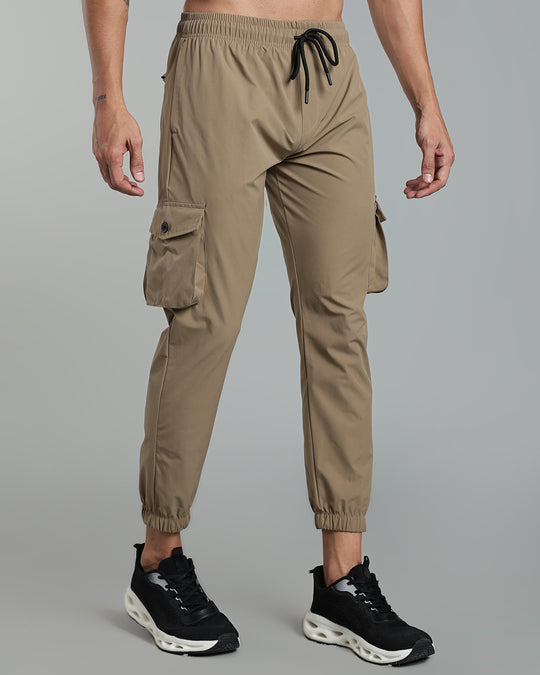 Stain-Proof Travel Cargo Pant - Khaki