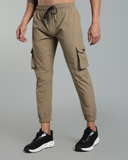 Stain-Proof Travel Cargo Pant - Khaki