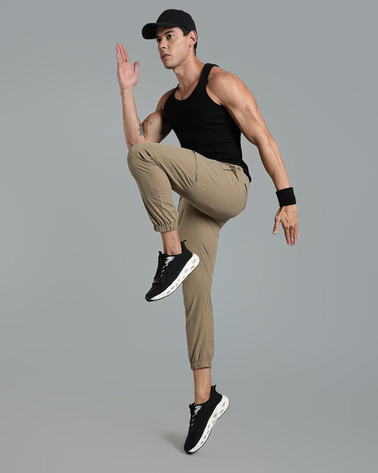 Stainproof Travel Joggers - Khaki