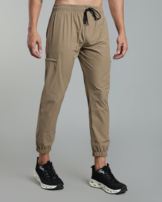 Stainproof Travel Joggers - Khaki