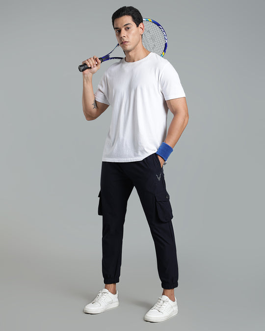 Stain-Proof Travel Cargo Pant - Navy