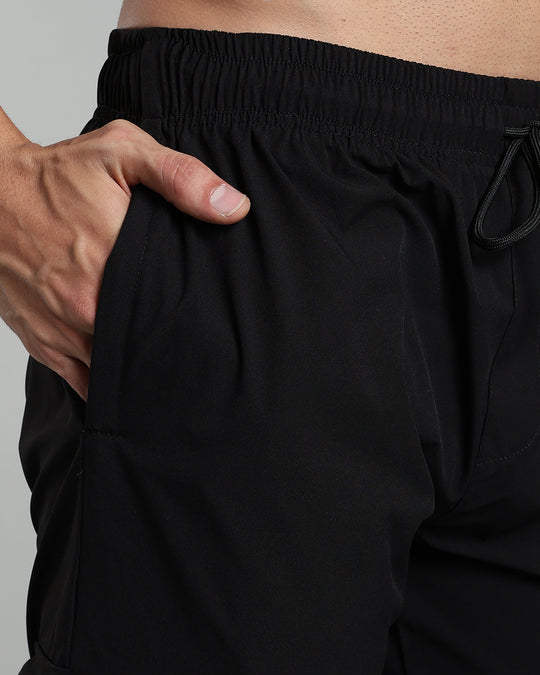 Stain-Proof Travel Cargo Pant - Black
