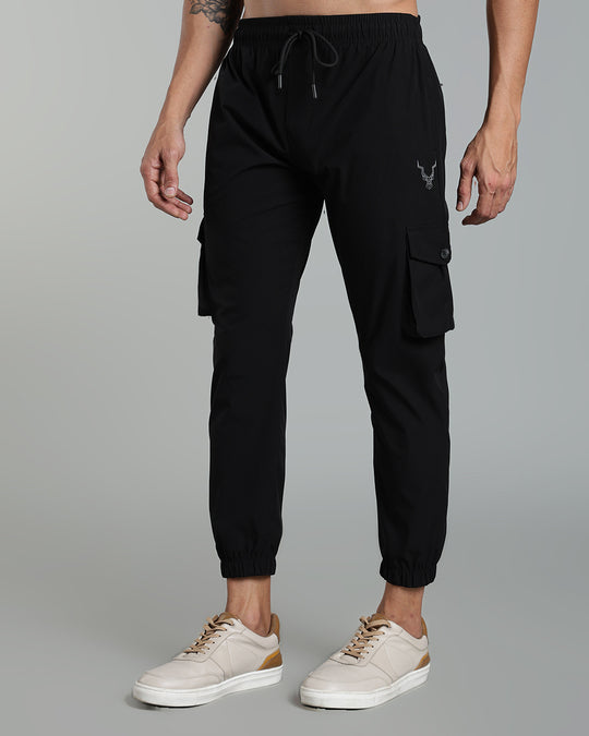 Stain-Proof Travel Cargo Pant - Black