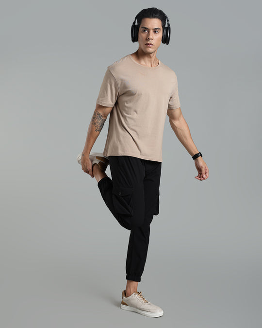 Stain-Proof Travel Cargo Pant - Black