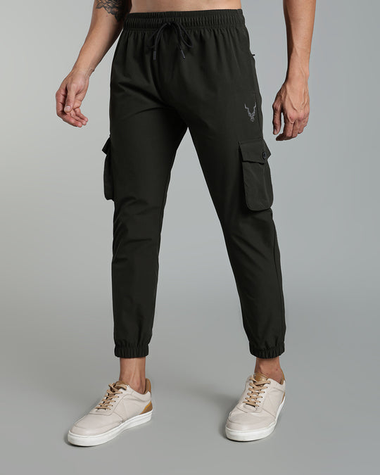 Stain-Proof Travel Cargo Pant - Dark Green