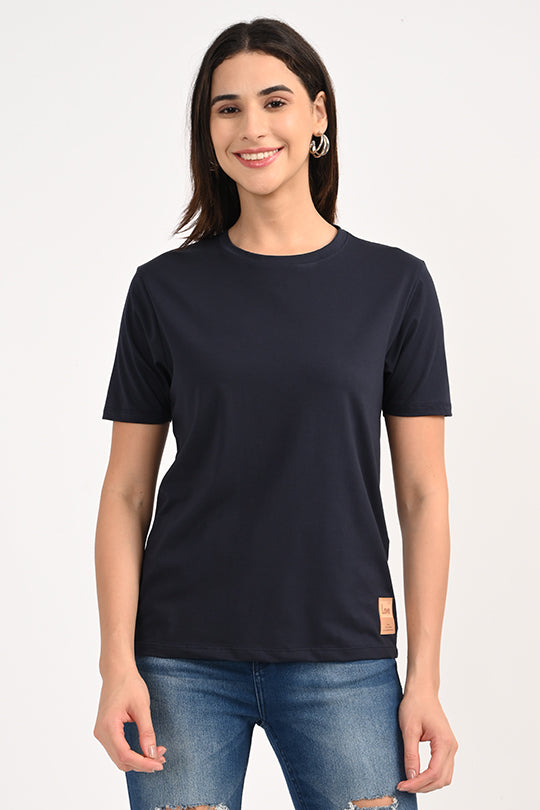 Air Cool-Anti Stain Blue T-Shirt