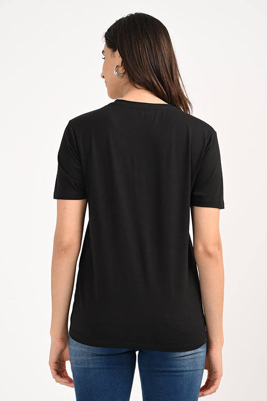 Air Cool-Anti Stain Black T-Shirt