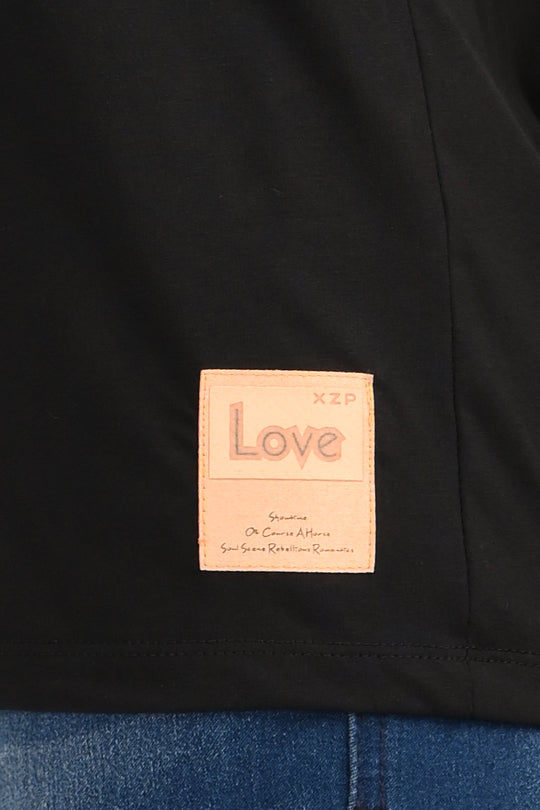 Air Cool-Anti Stain Black T-Shirt