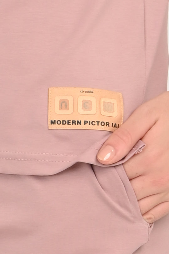 Anti Stain Cotton Dusky Rose Pyjama Set