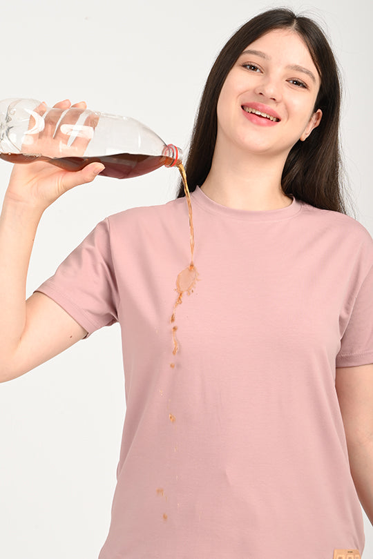 Anti Stain Cotton Dusky Rose Pyjama Set